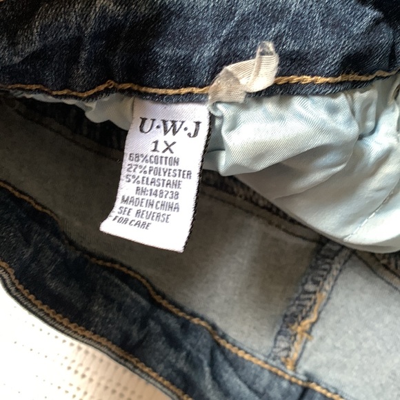 1X High Waisted Skinny Jeans - Picture 2 of 2